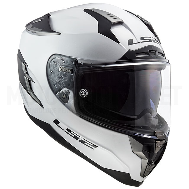 Casco integral LS2 FF327 Challenger Blanco ref: A-103271002