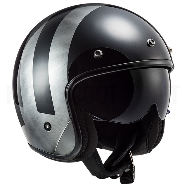 LS2 Jet Helmet OF601 BOB - Black Jeans Sku:A-306012008 /a/-/a-306012008_01.jpg