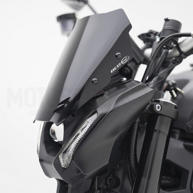 BULLE04002 Cúpula Yamaha MT-09 desde 2021 BCD - Negro Brillo