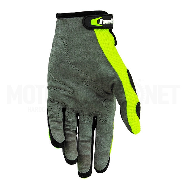 HE1239N Guantes Enduro Hebo Scratch Negro palma