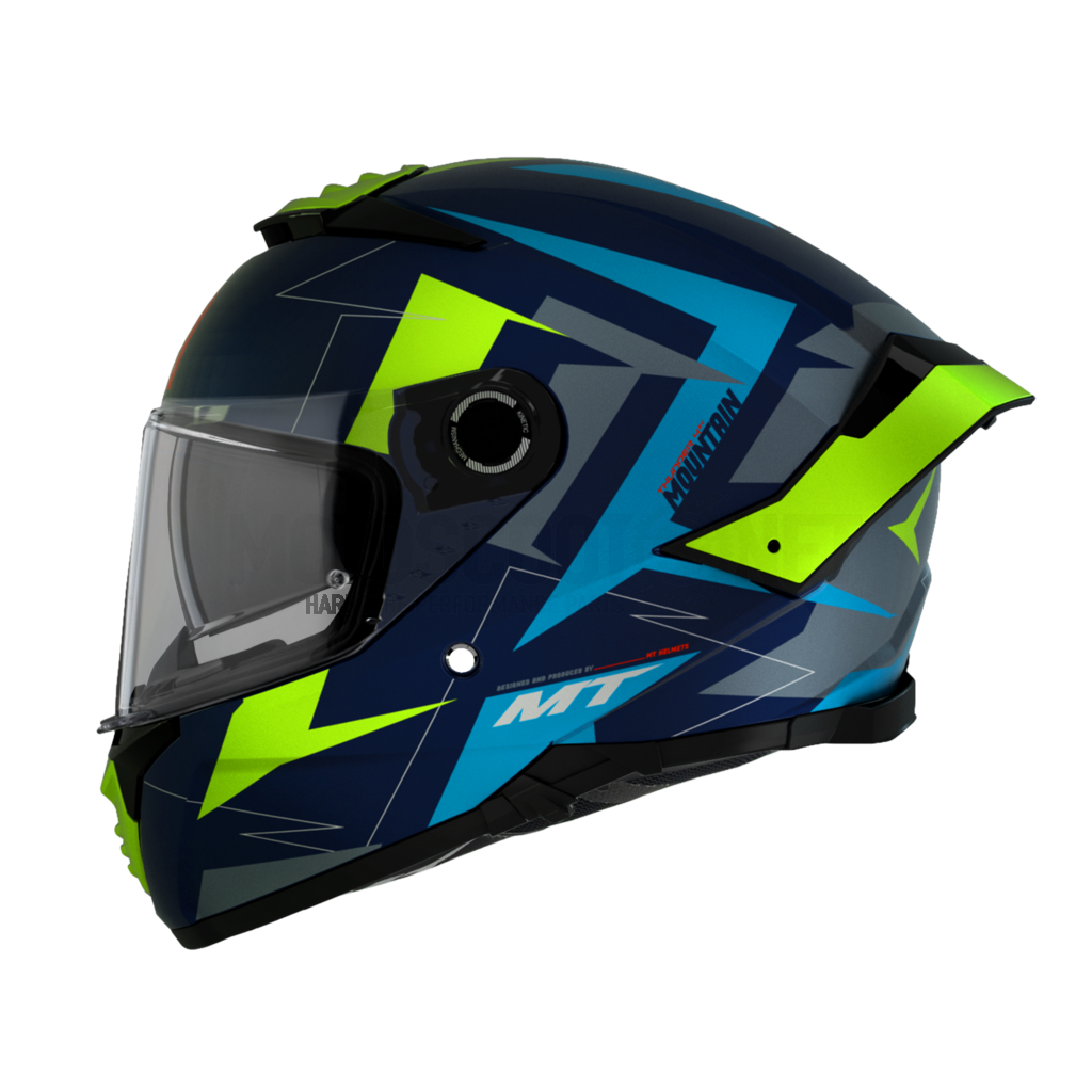 A-1308987271 Casco MT Helmets Thunder 4 SV Mountain Azul Mate