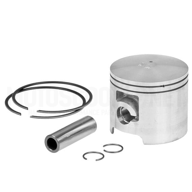 Piston (kit) AIRSAL "Alu-Sport 80cc" (d.50mm), DERBI D50B0 engine (models from 2006/Piaggio), 2 sec.