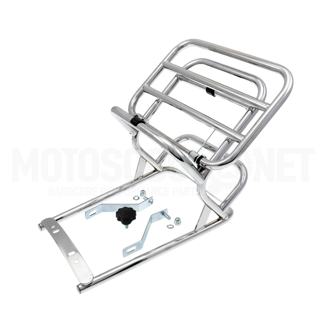 Vespa Primavera/Super/SL RMS rear luggage carrier - chromed