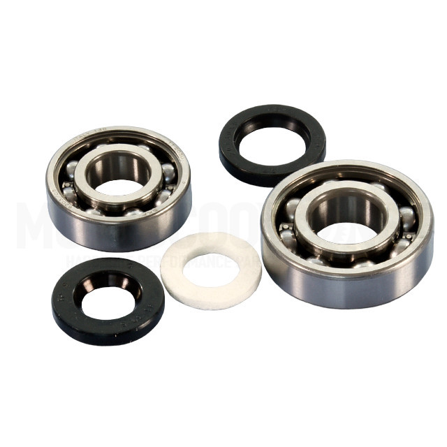 Crankshaft bearing and seals kit Peugeot 103 Polini