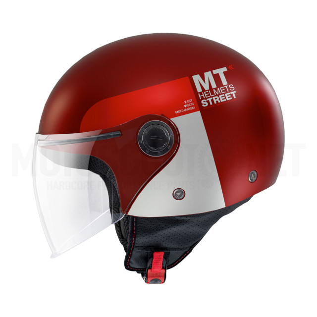 Jet Helmet MT Helmets Street S INBOARD C5 Matt