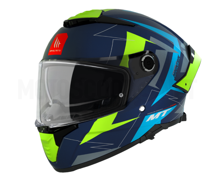 A-1308987271 Casco MT Helmets Thunder 4 SV Mountain Azul Mate