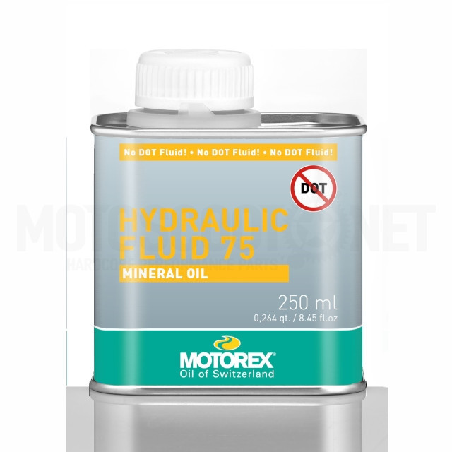 Líquido de embragues hidráulicos HYDRAULIC FLUID 75 250ml Motorex (