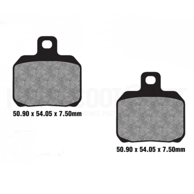 Brake Pads Aprilia RS 50 06-10 EBC - organic