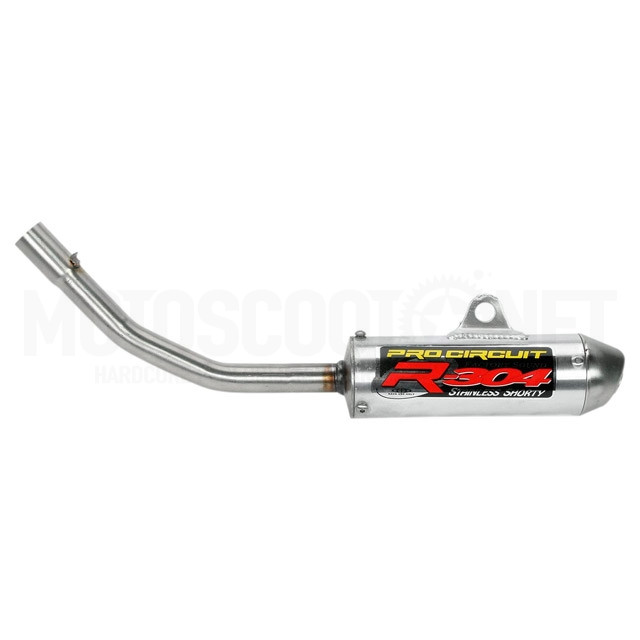 SK99125-RE Silenciador R-304 Shorty Kawasaki KX 125 99-02 Pro-Circuit