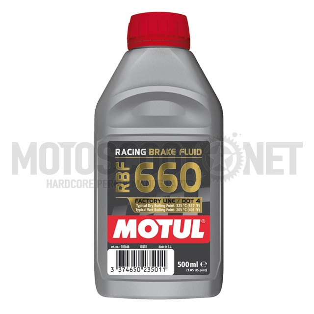 LIQUIDO FRENO DOT 4 500ML MOTUL