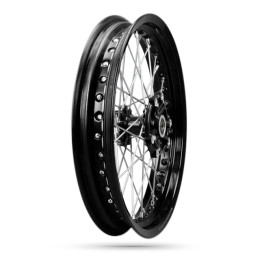 Front wheel 21" complete without tyre Rieju MRT 50-125 - black