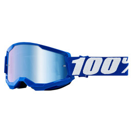 Offroad Goggles 100% Strata 2 blue - mirror glass blue