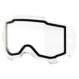 100% Dual Pane Replacement Lens Off-Road goggles Armega Forecast - Clear