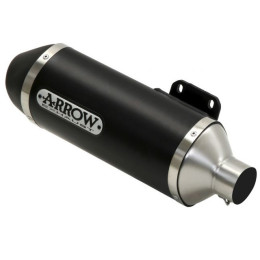 Arrow exhaust silencer Kymco Superdink 125I 09-16 - black