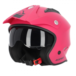 Acerbis Jet Aria trials helmet - pink