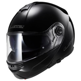 LS2 FF325 Strobe Modular Helmet - gloss black