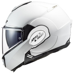 LS2 Modular Helmet FF399 Valiant Single Mono - white