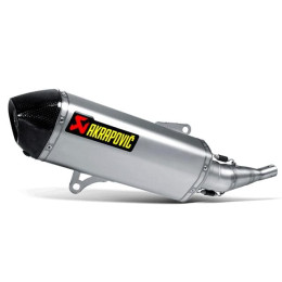 Akrapovic Slip-On Line Exhaust Yamaha X-Max 250 07-14 (CE) - titanium