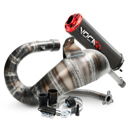 Exhaust Derbi Senda / DRD Cross Carbon 80cc Voca Racing