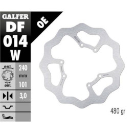 Front brake disc wave Honda CR 125 95-07 / CRF 04-14 Galfer