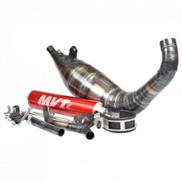 Exhaust MVT SC 80-90cc Derbi Euro 2 / 3 / 4