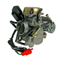 Complete original quality carburettor Ø24mm - GY6125/150ccm