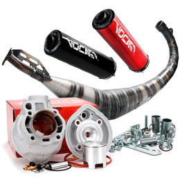 Exhaust kit VOCA Rookie and cylinder Airsal Alu-Sport Minarelli AM6