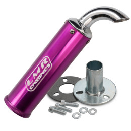 Exhaust silencer LMR 100cc - lilac