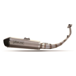 Exhaust Yasuni 4T Kymco Superdink 350 (CE) black-carbon - titanium