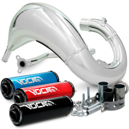 Exhaust Rieju MRT 50 VOCA Cross Chromed 50/70cc (CE)