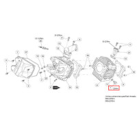 Cylinder cap screw M10x16 Daytona Anima engine