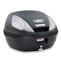 Givi Monolock E370 top case 39 Litres smoked catadioptics