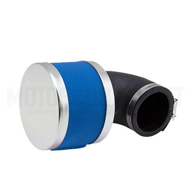 Filtre à air RQ d=48mm 90º Sku:A-RQ014065 /0/1/014065azul_1.jpg