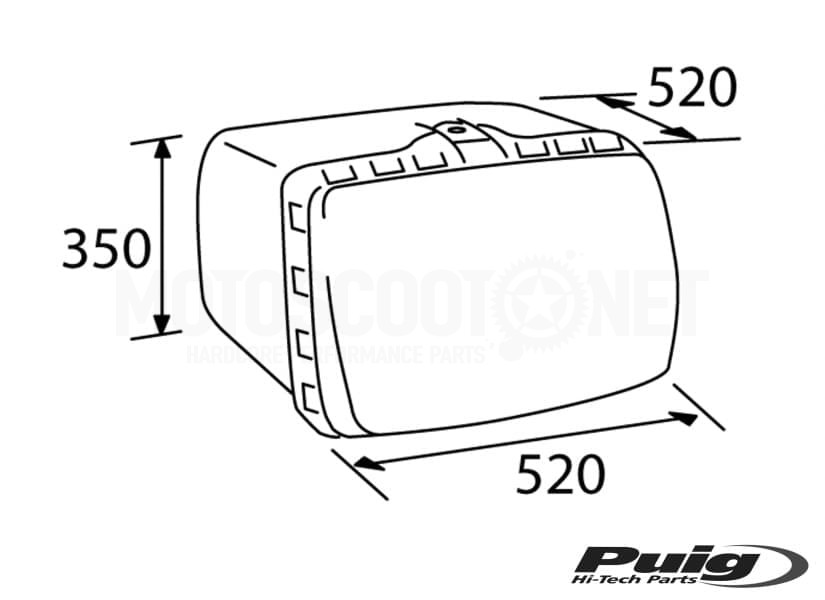 MAXI BOX top case avec serrure, Puig, Toutes motos - Noir Sku:0468N /0/4/0468_1_1.jpg