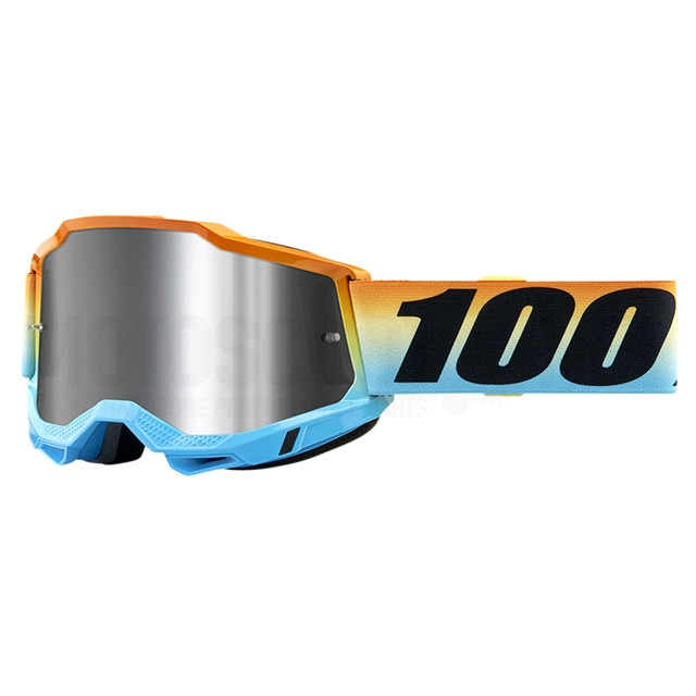 50221-261-01 - Gafas Offroad 100% Accuri 2 Sunset - Cristal Flash Plateada