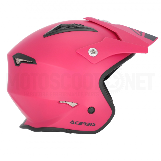 Casco Trial Acerbis Jet Aria Rosa