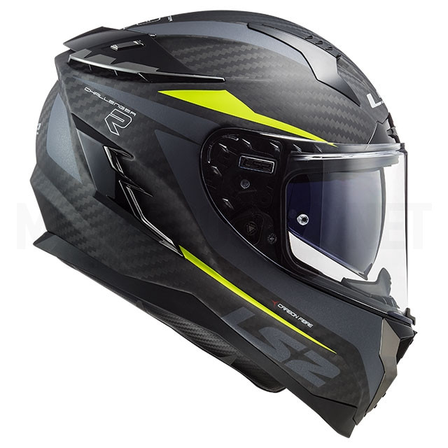 Casque intégral LS2 FF327 Challenger CT2 Drone carbone jaune fluo mat Sku:A-103277454 /a/-/a-103277454_02.jpg