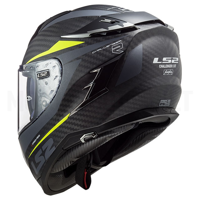 Casque intégral LS2 FF327 Challenger CT2 Drone carbone jaune fluo mat Sku:A-103277454 /a/-/a-103277454_04.jpg