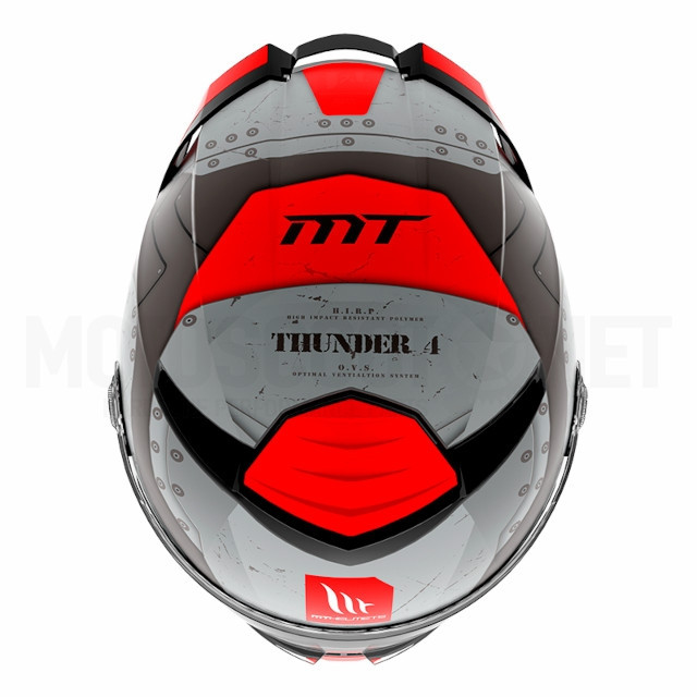 Casco MT Helmets FF118SV Thunder 4 SV Cheep Rojo Mate