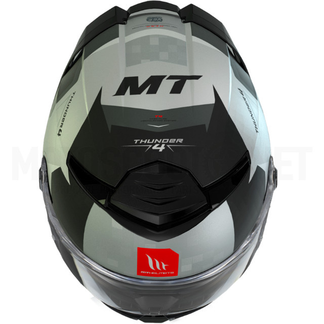 A-1308985220 Casco MT Helmets Thunder 4 SV Exeo Negro/Gris