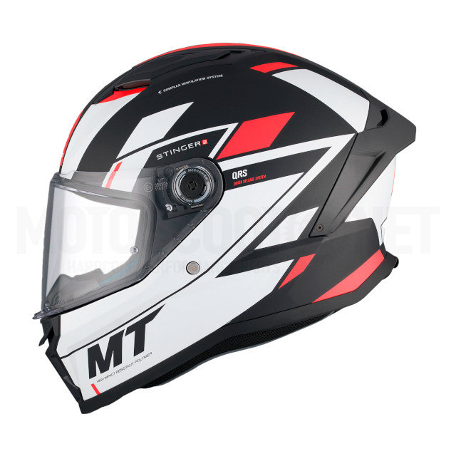 Casco integral MT Stinger 2 ZIVZE B5 mate