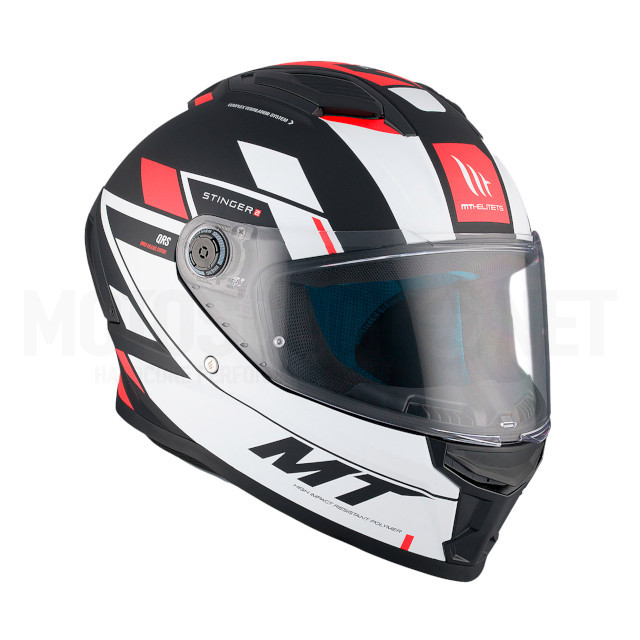 Casco integral MT Stinger 2 ZIVZE B5 mate