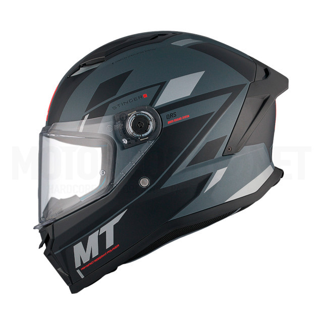 Casco integral MT Stinger 2 ZIVZE C2 mate