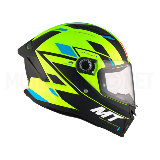 Casco integral MT Stinger 2 ZIVZE C3 mate fluor