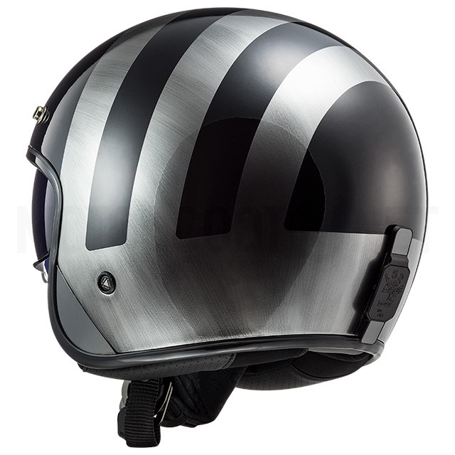 LS2 Jet Helmet OF601 BOB - Black Jeans Sku:A-306012008 /a/-/a-306012008_04.jpg