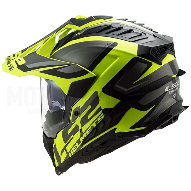 LS2 MX701 Explorer Alter Cross Country Helmet matte black-fluorescent yellow (discontinued) Sku:A-407012154 /a/-/a-407012154.jpg