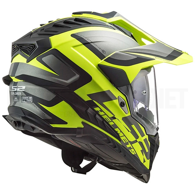 LS2 MX701 Explorer Alter Cross Country Helmet matte black-fluorescent yellow (discontinued) Sku:A-407012154 /a/-/a-407012154_03.jpg