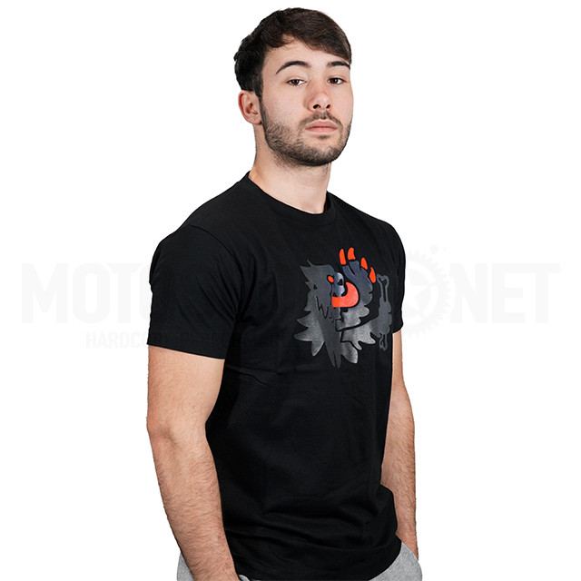 Camiseta Malossi griffe LION Negra