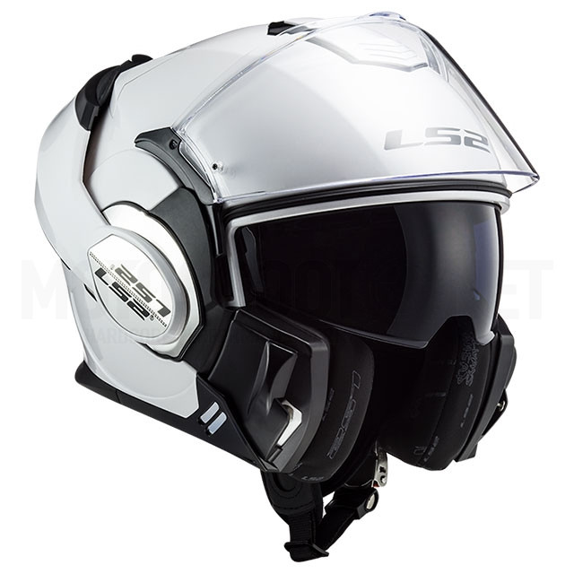 Casque modulaire LS2 FF399 Valiant Single Mono - blanc Sku:A-503991002 /a/-/a-503991002_01.jpg