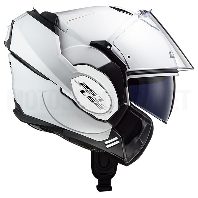 Casque modulaire LS2 FF399 Valiant Single Mono - blanc Sku:A-503991002 /a/-/a-503991002_02.jpg